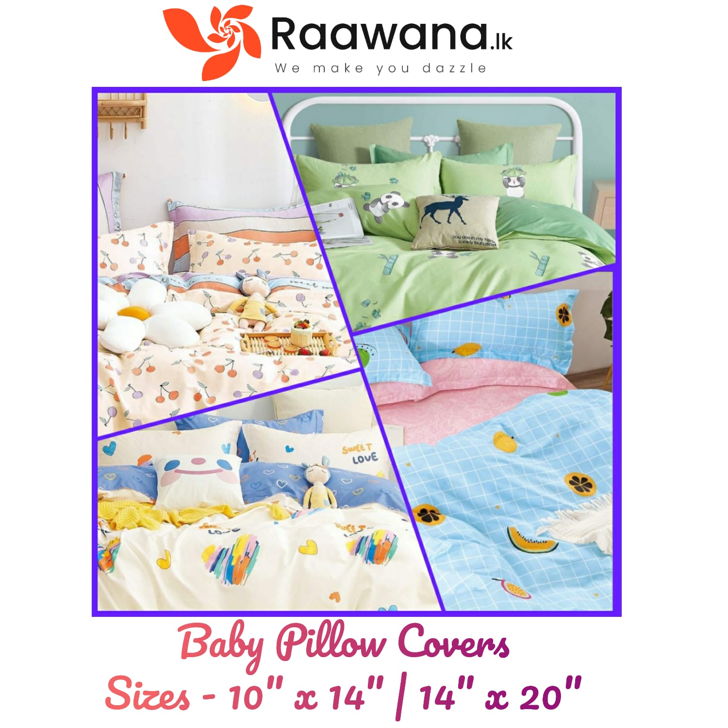 Baby Pillow Cover