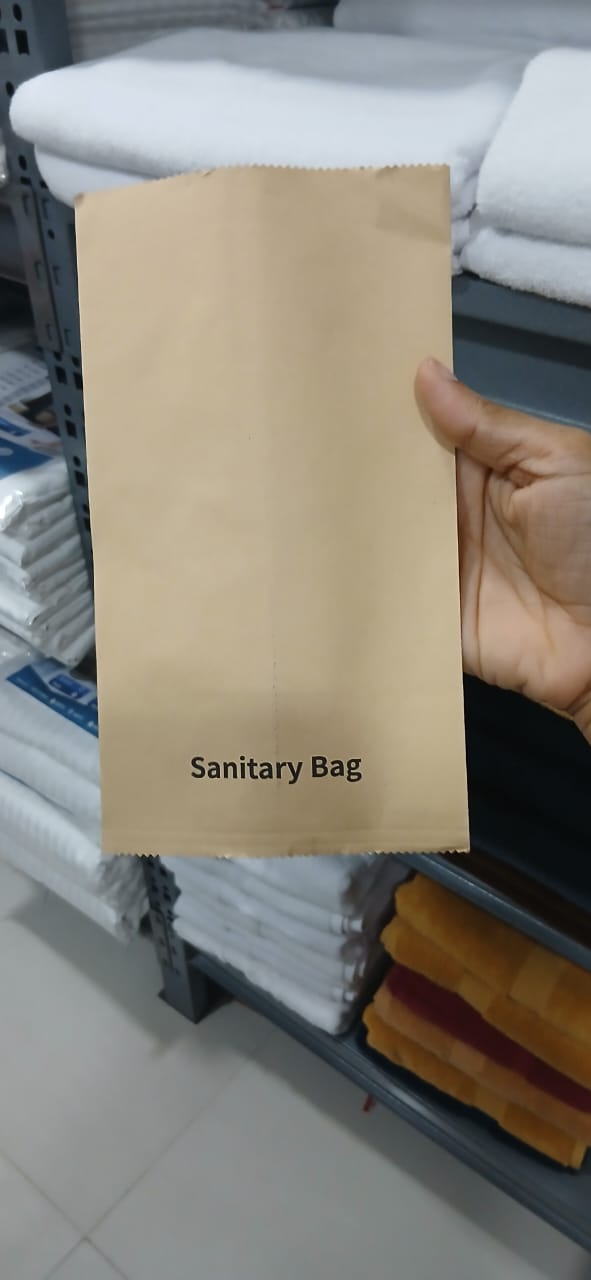 Sanitary Bags - Craft Paper Bag